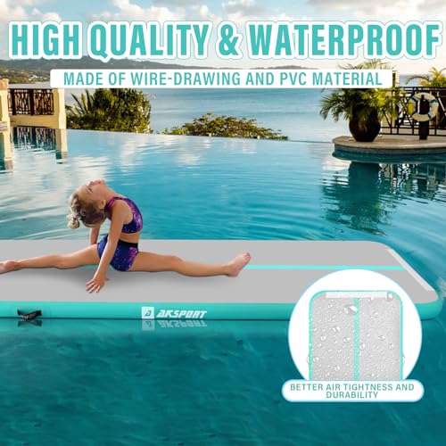 Inflatable Gymnastics Tumbling Mat with Air Pump Y814178