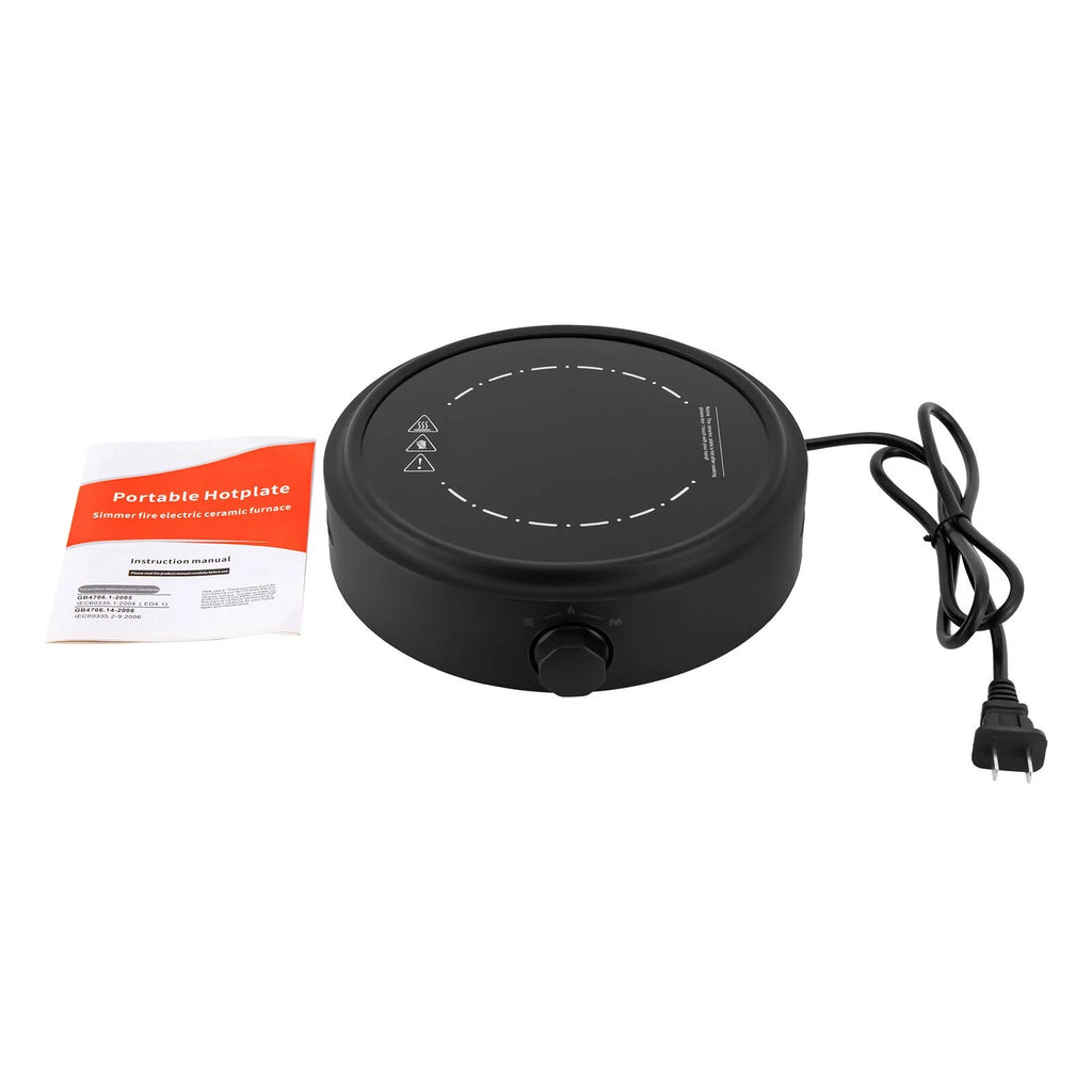 700W 110V Electric Mini Stove Black K335644