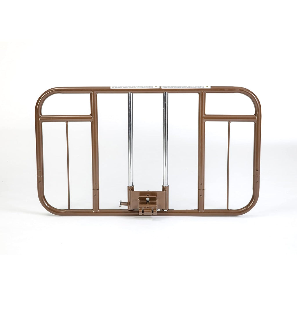 Clamp-On Half-Length Bed Rails, 1 Pair, Brown V494