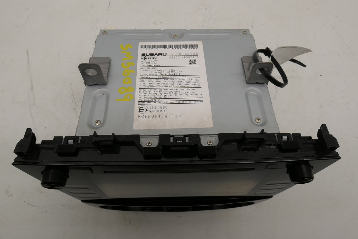 Pre-Owned 2016 Subaru Forester CD Player Radio Receiver Bezel B105341