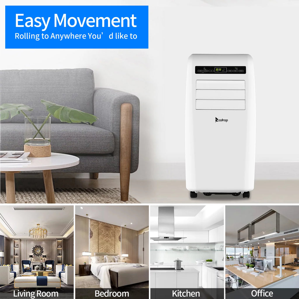 White Portable Air Conditioner W872