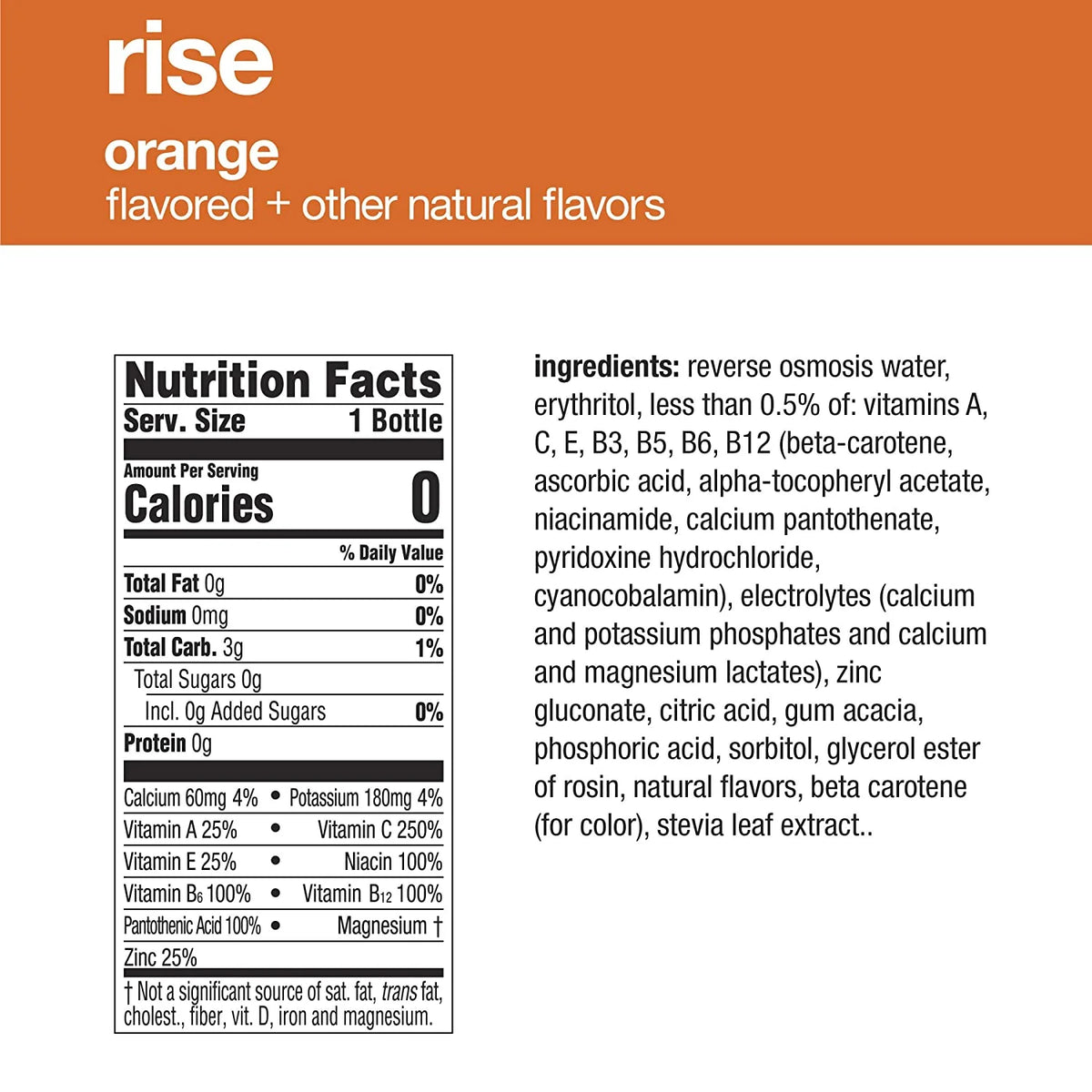 3 Flavor Variety Pack Nutrient Enhanced Flavored Water, 20 Fl Oz Bottles (Pack of 12) N9971