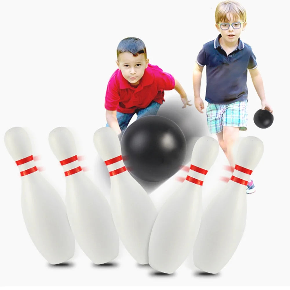 12Pcs Bowling Game Set Toddler Kids Toy U19547