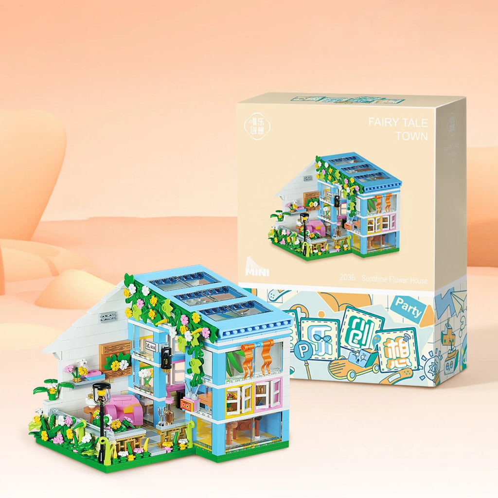 Wooden DIY Miniature Dollhouse Kit B6998