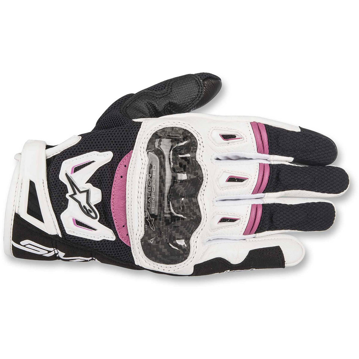 Black/White X-Small Gloves R60493
