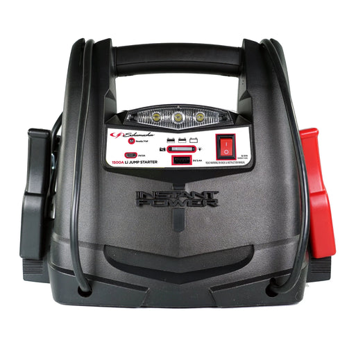 1500A 12V Lithium Jump Starter with 150 Psi Air Compressor J14053