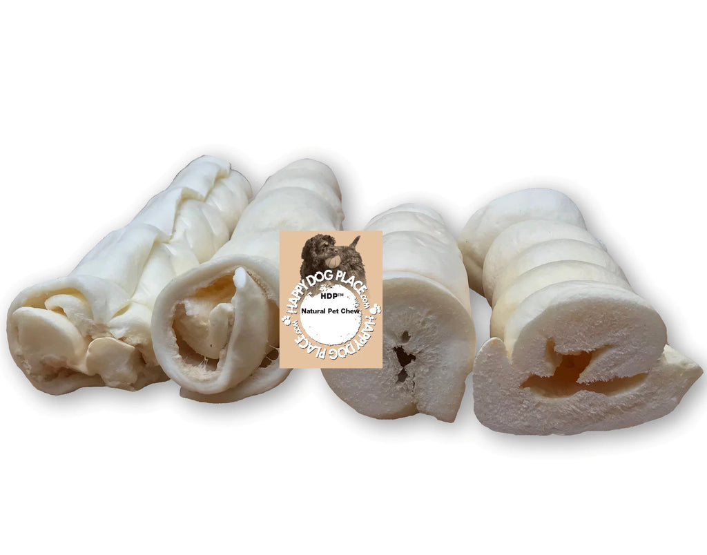 Beef Cheek Rolls Natural Chew Size:6" Pack of 5 M763540