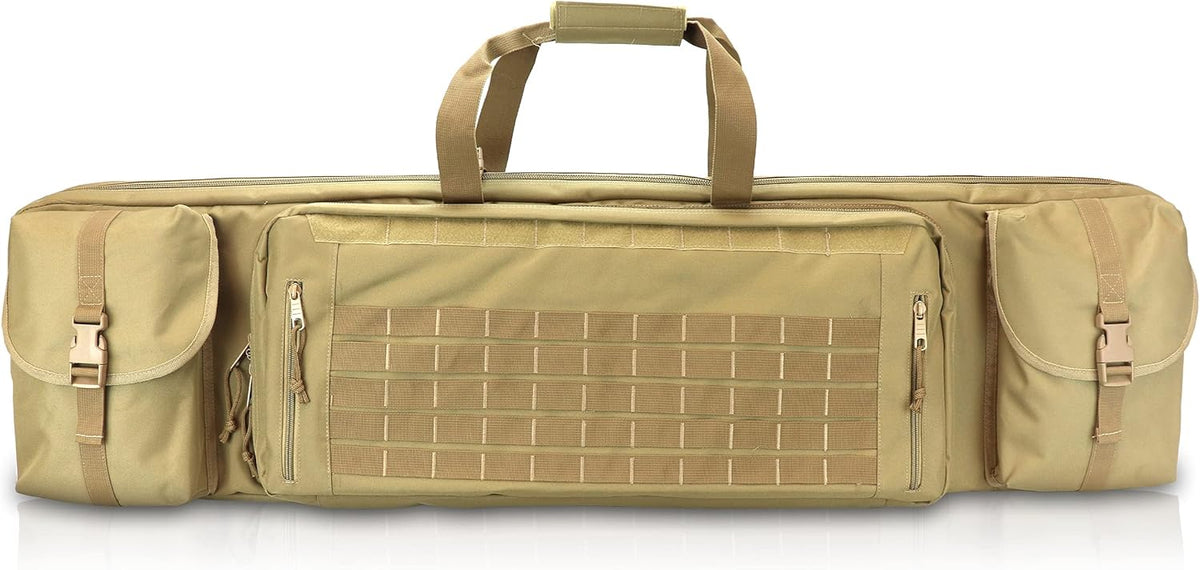 Tactical Double Rifle Case with Pistol Storage A9542
