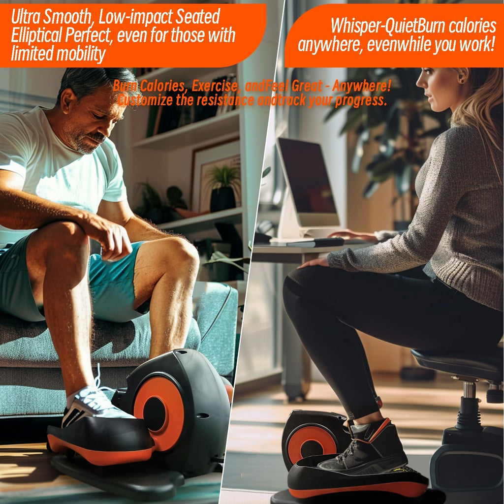 Portable Mini Under Desk Elliptical C400215