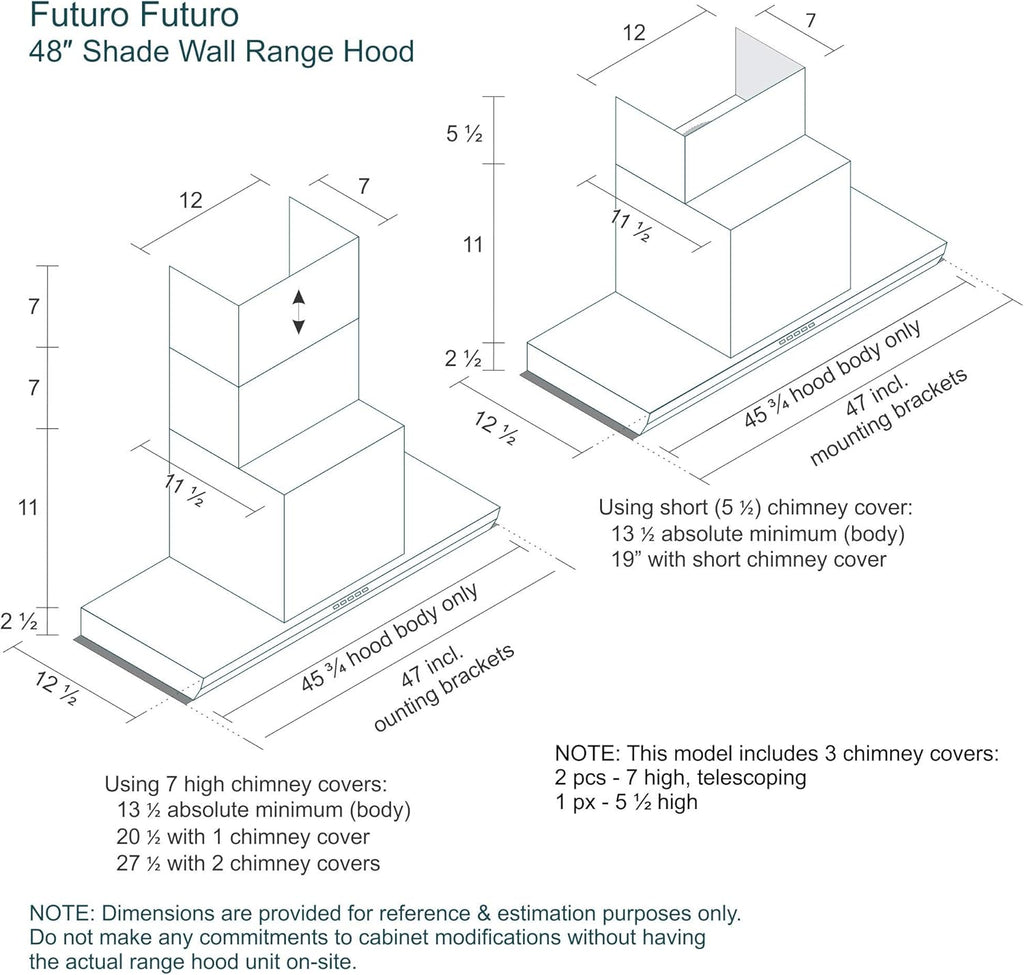 Stainless Steel Wall-mount Range Hood with Blower V931