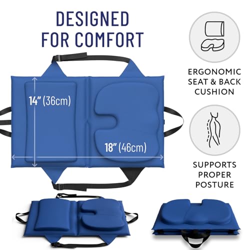 Adjustable Memory Foam Stadium Seats with Back Support C29399