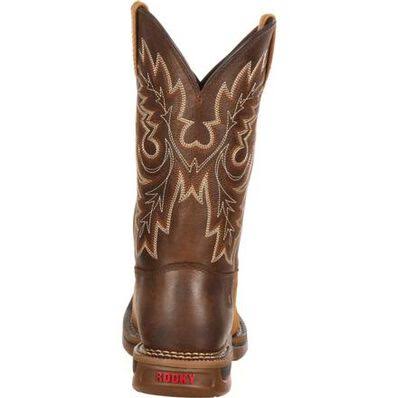 Brown Carbon Fiber Toe Western Boots N77329