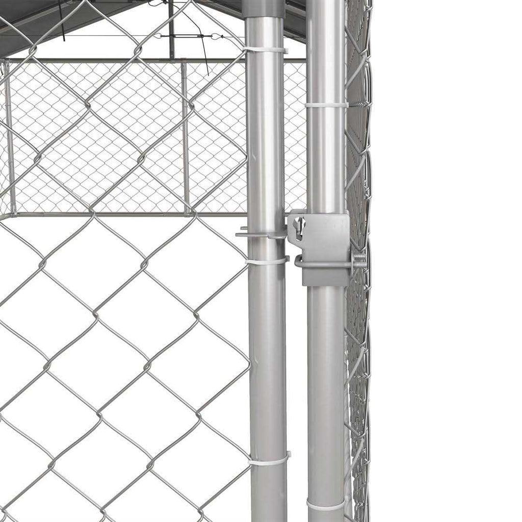 Large Outdoor Dog Kennel with Waterproof UV Resistant Roof M613