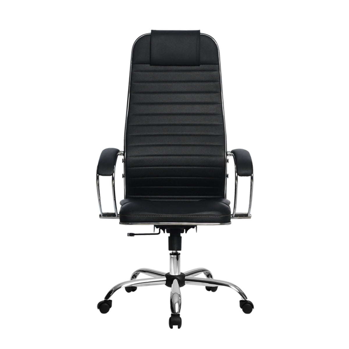 Black High Back Executive Office Chair with Adjustable Headrest and Armrests X3918