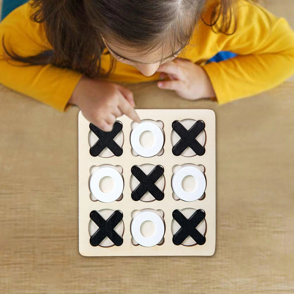 Tic Tac Toe Board Game XO Table Toy P27618