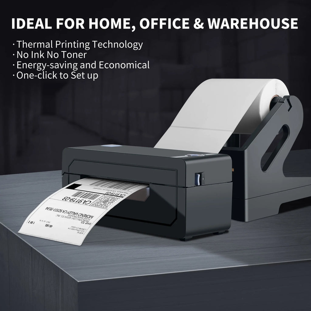4''x6'' Bluetooth Thermal Label Printer H1561