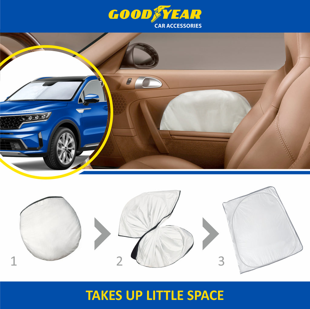 Foldable Windshield Sun Shade for Front Window Y41177