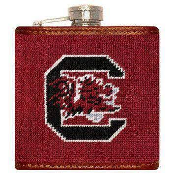 University of South Carolina Needlepoint Flask V6026