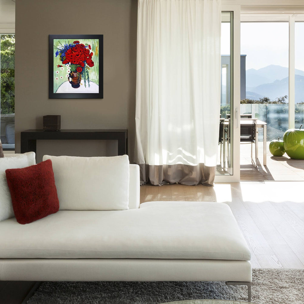 Framed Oil Reproduction Painting A73943