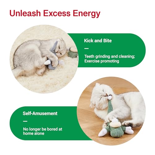 3 Pcs Catnip Crinkle Sound Cat Toys D62126