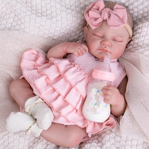 20'' Realistic Vinyl Baby Doll with Outfit Set C63467