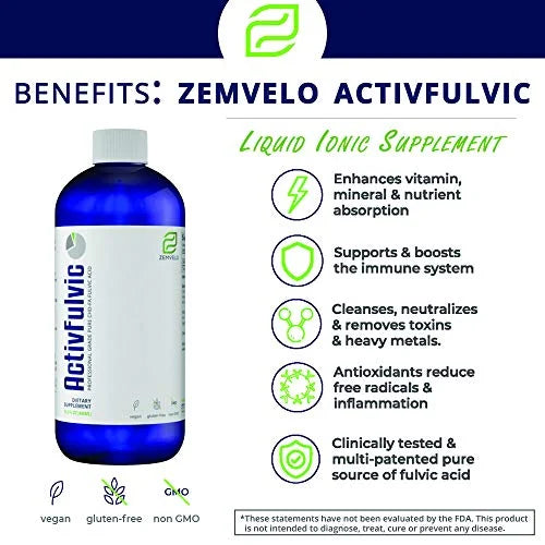 Fulvic Acid Liquid Supplement I54844