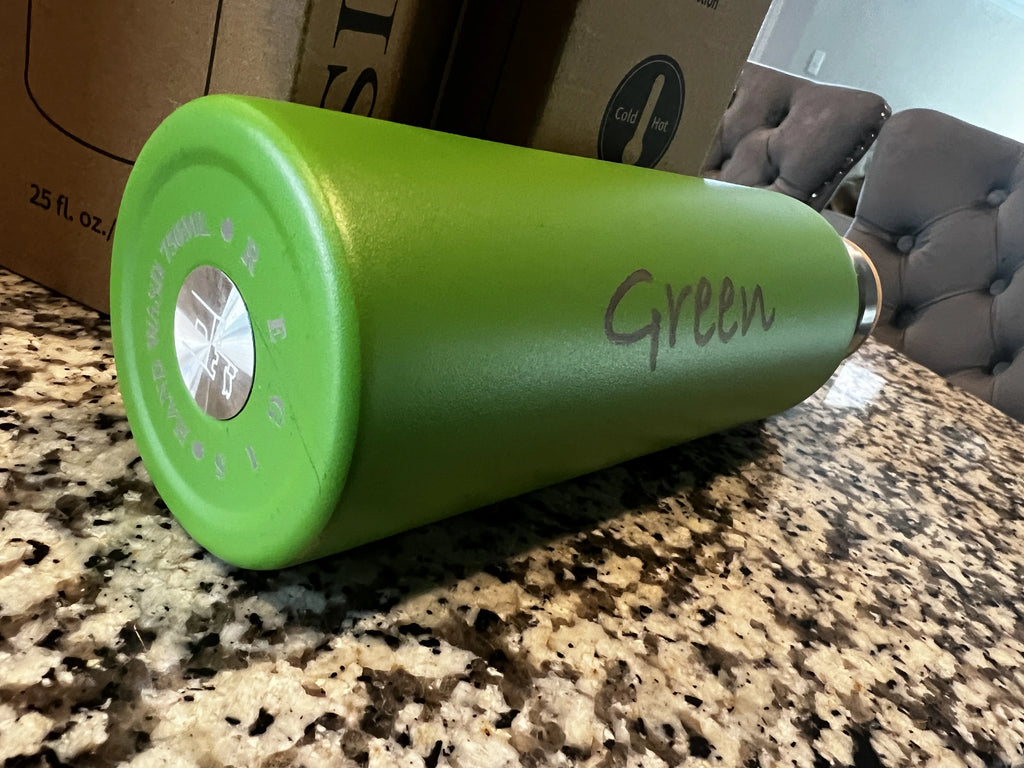 LIME Stainless Steel Sports Water Bottles 25oz H920