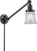 Matte Black Swing Arm Lamp Q922192