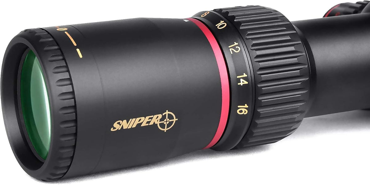Red Illuminated Mil Dot Reticle Rifle Scope H659369