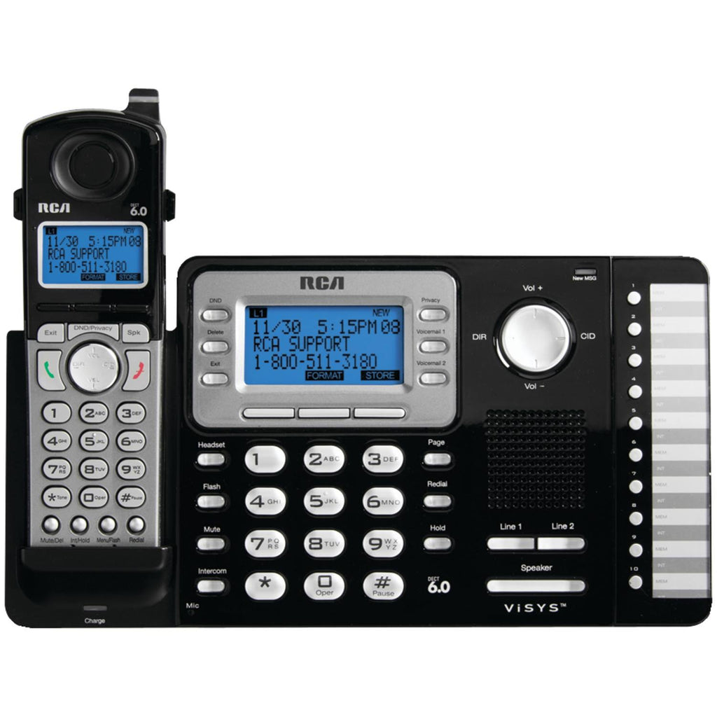 2-Line Expandable Cordless Phone S749