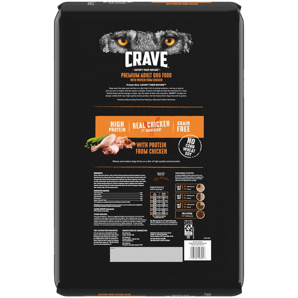 Grain Free Adult Dry Dog Food with Protein C1862