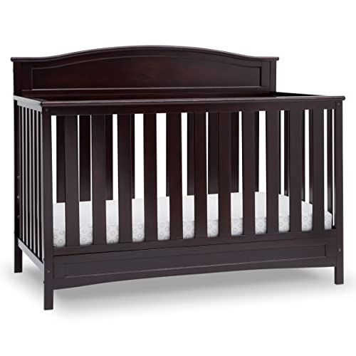 White 4-in-1 Convertible Baby Crib W861752