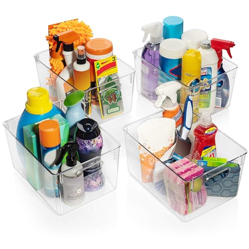 Clear Plastic Storage Bins X146
