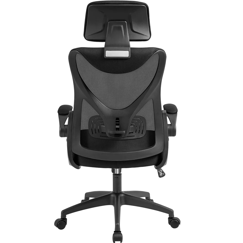 Set of 2 Black High Back Office Chair X393196