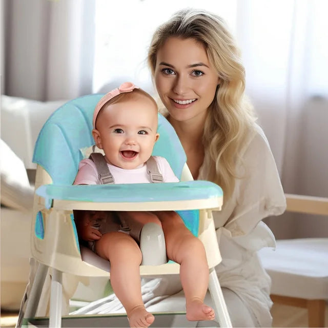4-in-1 Baby High Chair Green X839120