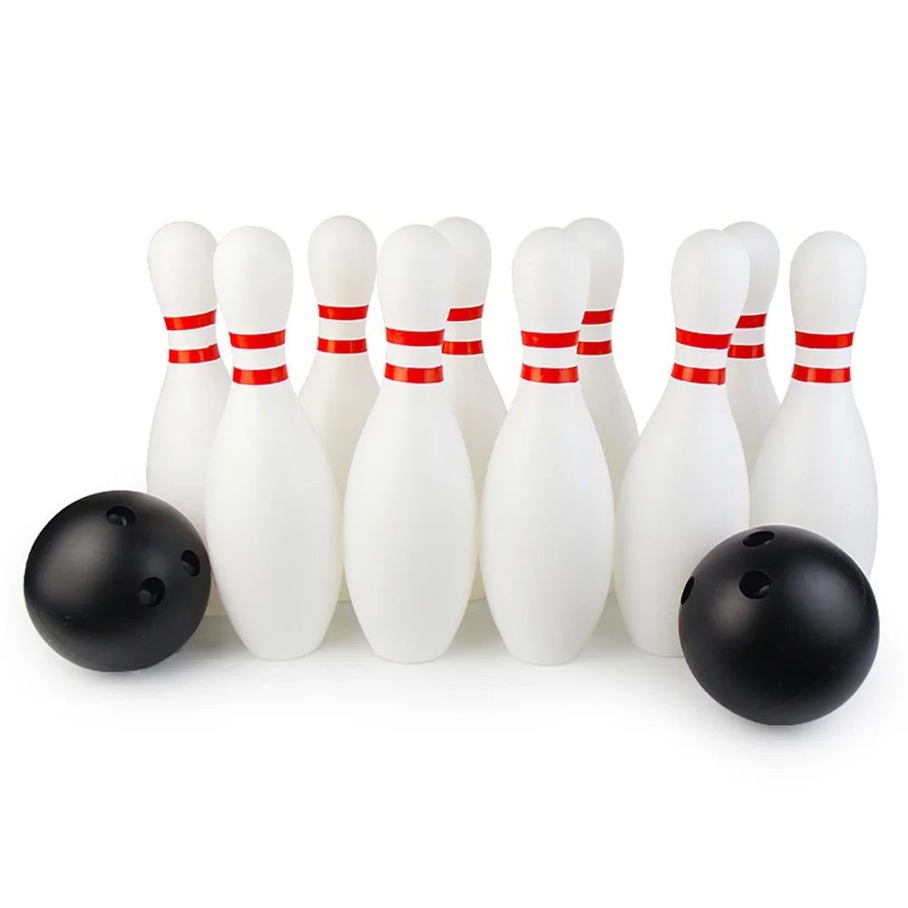 12Pcs Bowling Game Set Toddler Kids Toy U19547