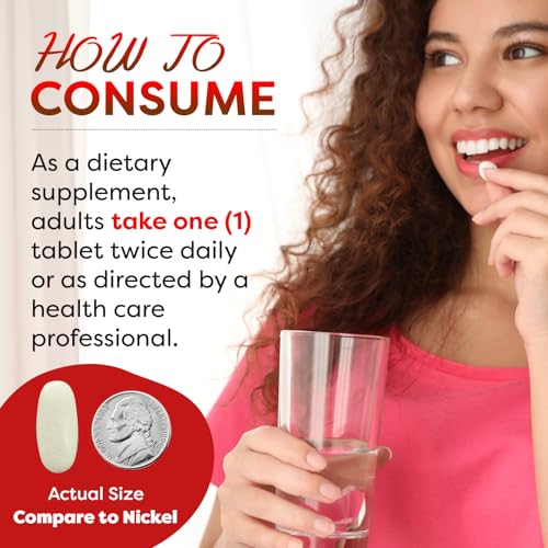L-Arginine L-Citruline Complex Tablets, 250 Count V19514