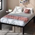 18" Metal Platform Bed Frame, Queen H40068