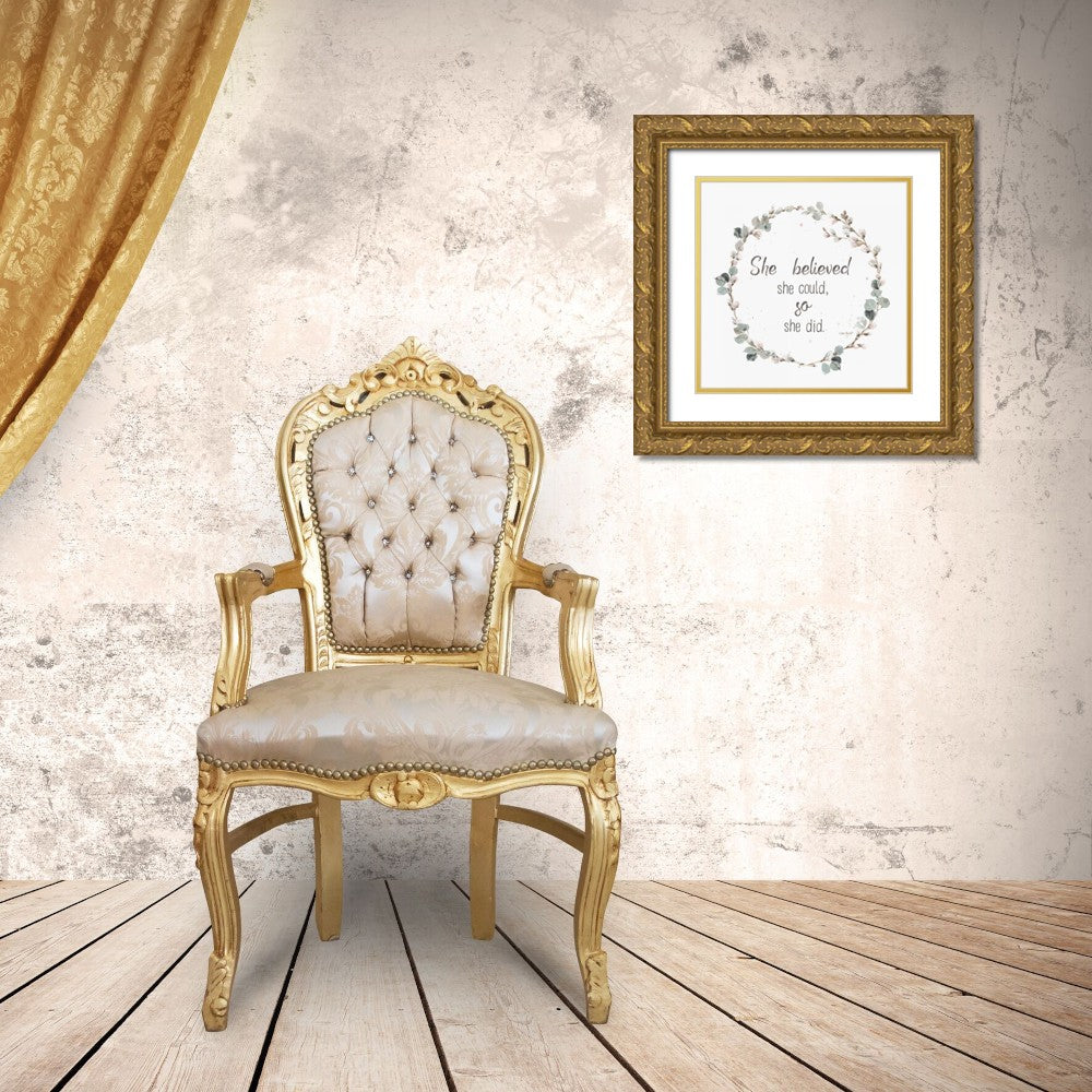 Gold Ornate Wood Framed Museum Art Print G34614