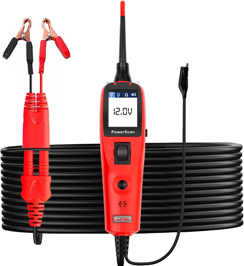 Circuit Tester with 20ft Cable, Built-In Circuit Breaker M90067