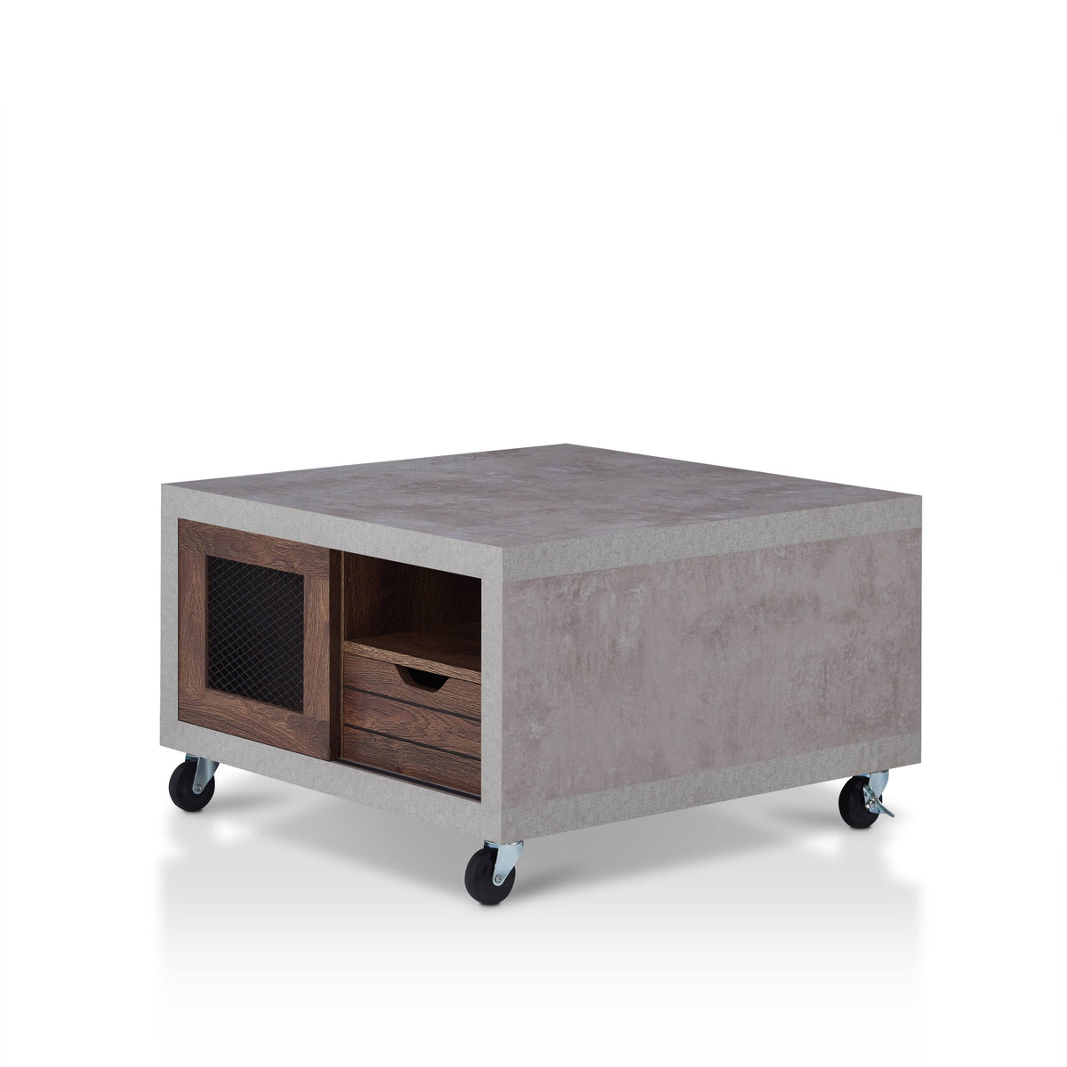 Industrial Multi-Storage Coffee Table V778222