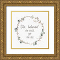 Gold Ornate Wood Framed Museum Art Print G34614