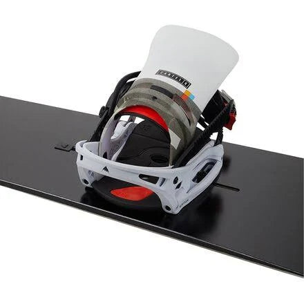 White/Black/Multi Snowboard Binding J1849