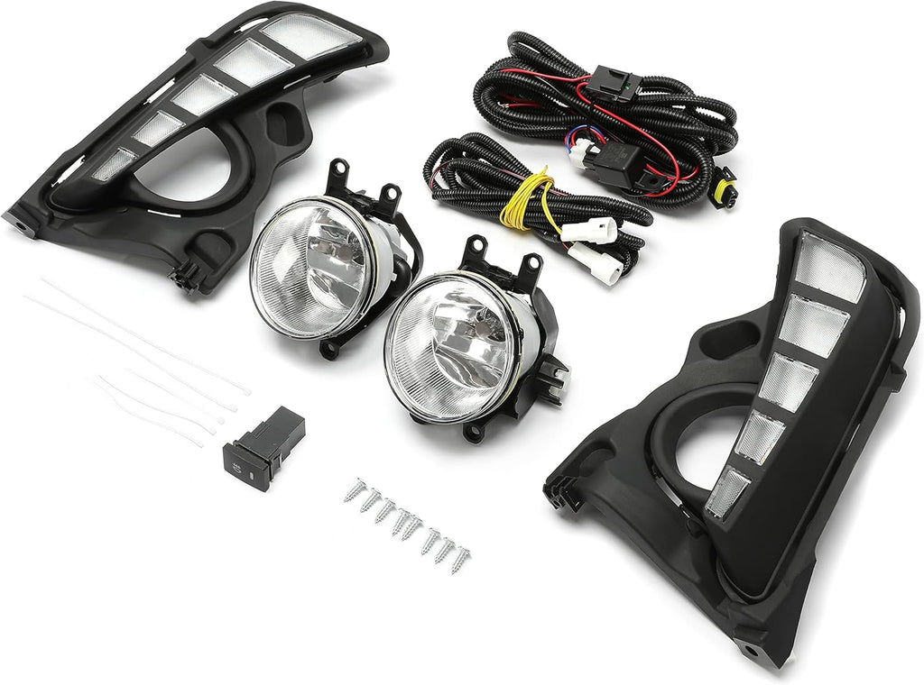 LED Daytime Running Light Fog Lights with Harness Kit S36237