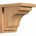 Western Red Cedar Corbel with Backplate A285872