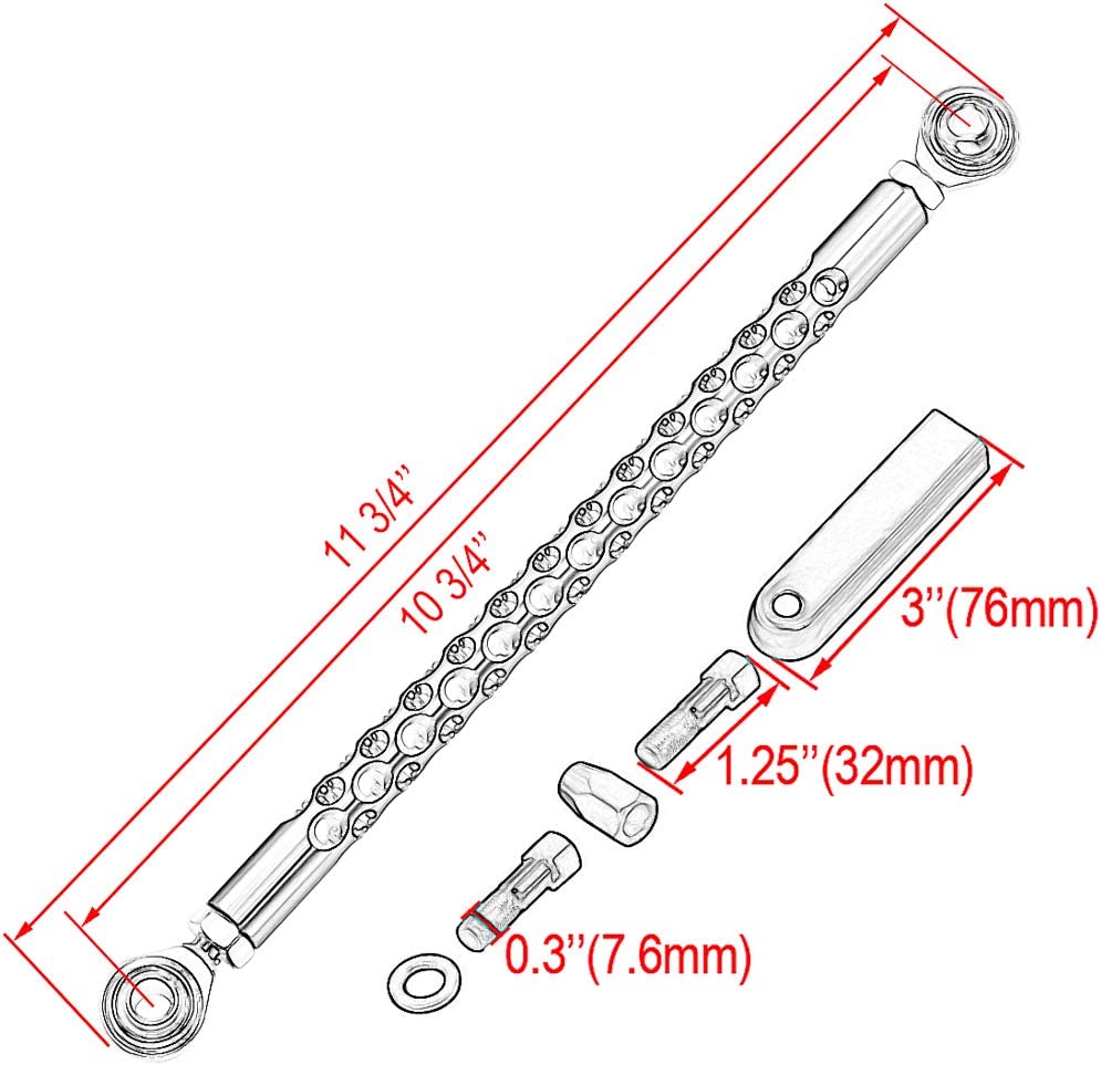 Chrome Gear Shift Linkage Q947708