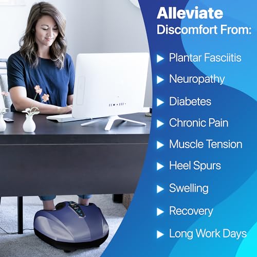 Foot Massager Machine with Deep-Kneading, Compression, Shiatsu, and Heat A142880