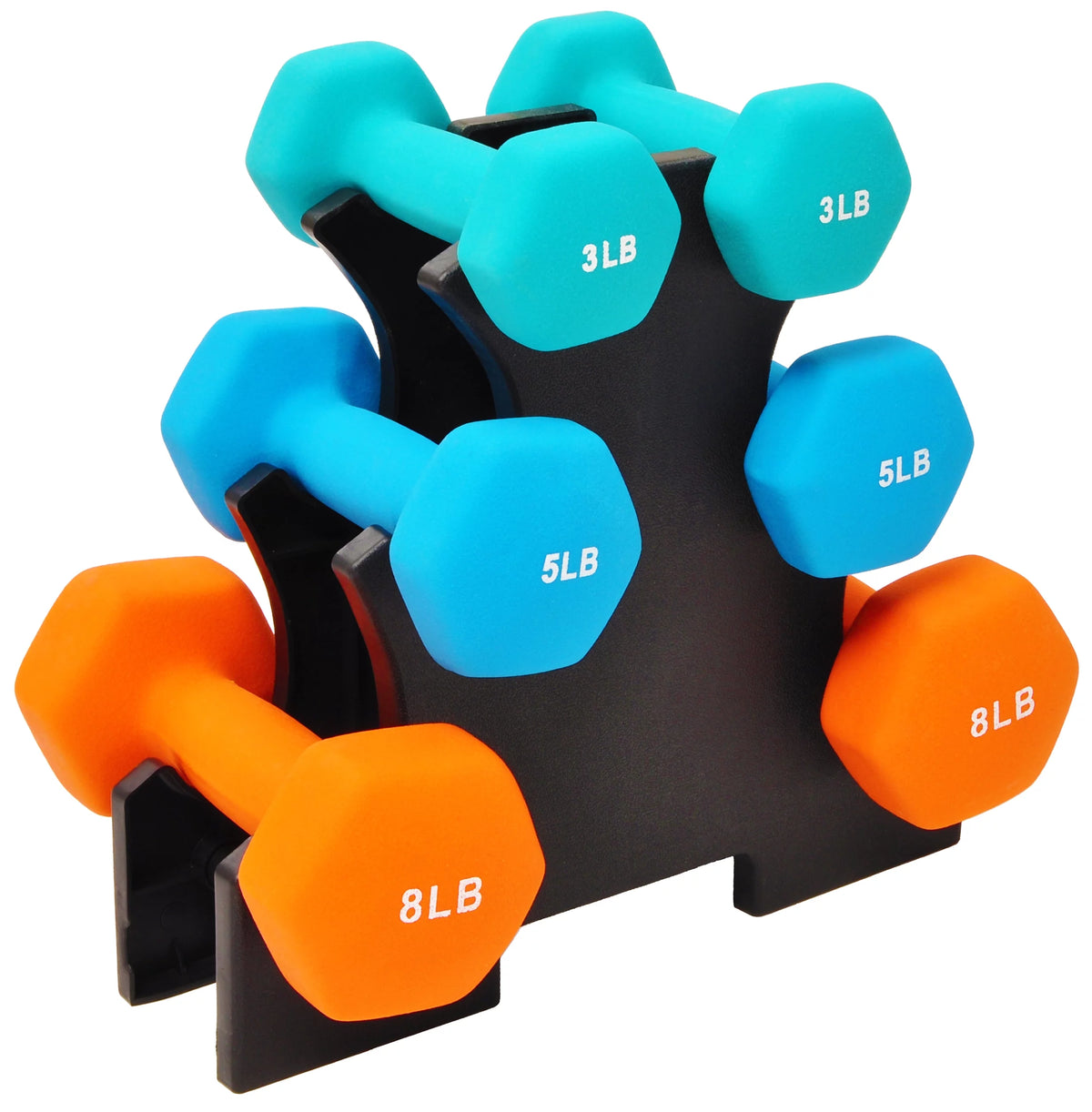 Dumbbell Set with Stand O313