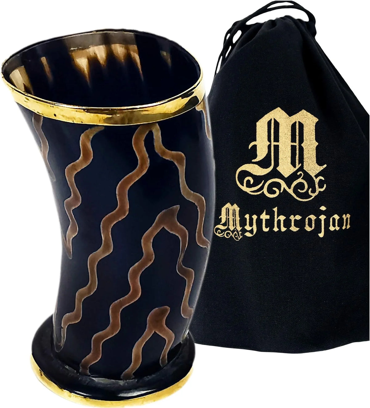 250 ML Polished Finish Drinking Horn Shot Glass C74841