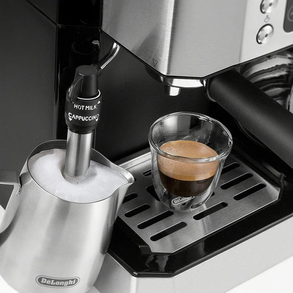 Combination Pump Espresso & Drip Coffee Maker 10-cup Glass Carafe S894729